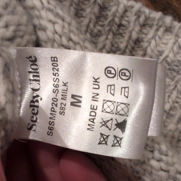 See by Chloe lace sleeve sweater - Picture 6 of 11